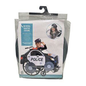 Adaptive Costume Police Car Wheelchair Youth Halloween One Size